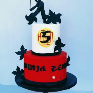 Ninja Birthday Cake