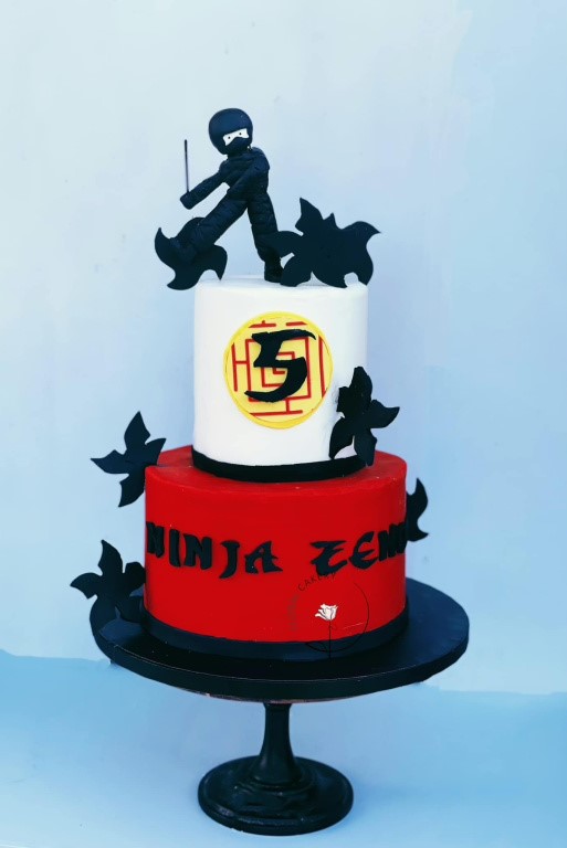 Ninja Birthday Cake