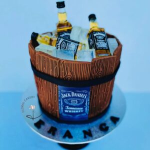 Jack Daniel’s Wine Barrel Cake