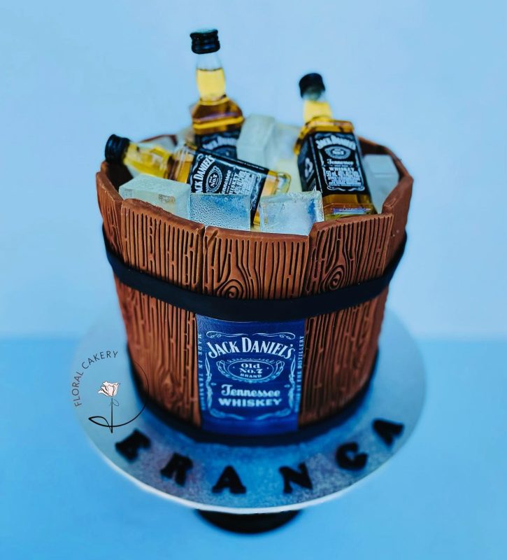 Jack Daniel’s Wine Barrel Cake