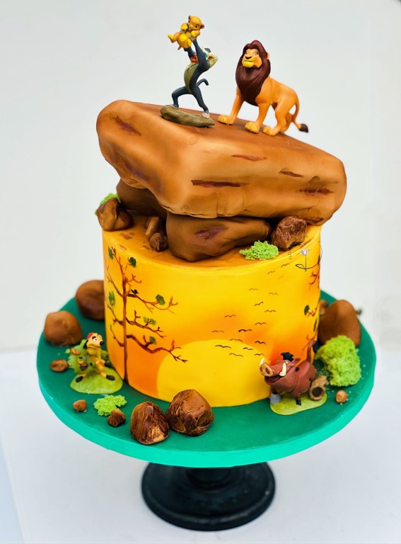 Roar-some Lion King Birthday Cake