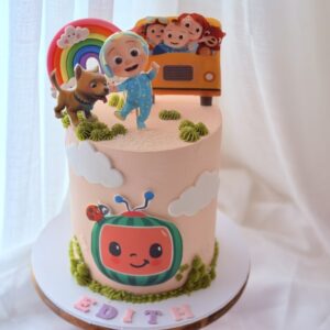 Cocomelon Birthday Cake