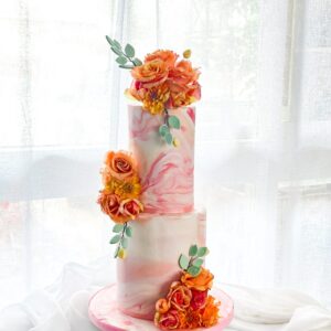Timeless Rose Elegance Cake