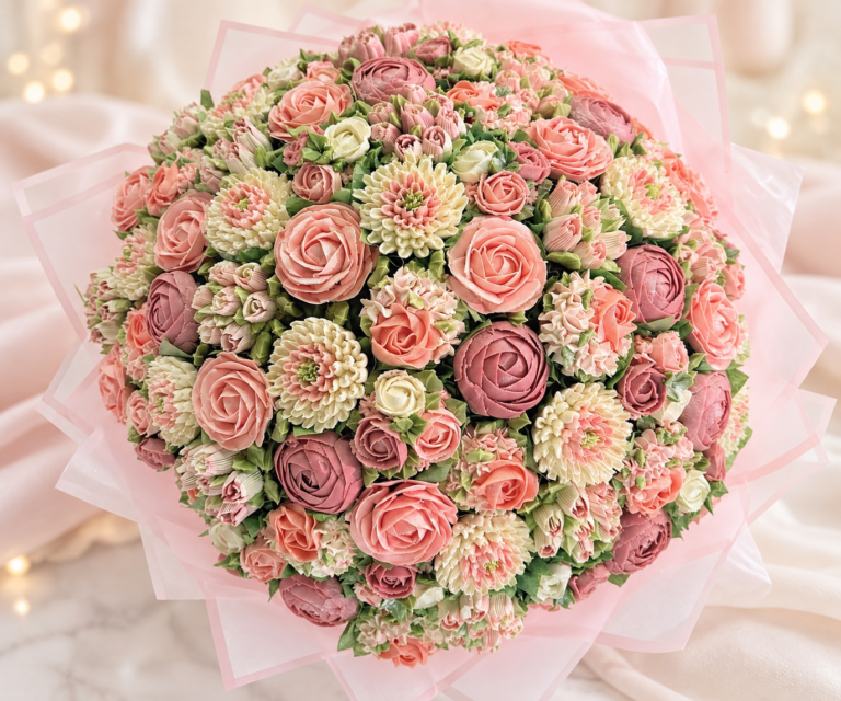 Wedding cupcake bouquet